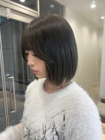ロンドルピナス 小倉(Lond Lupinus) 縮毛矯正/ワンホンレイヤー/ミルクティーブランド/ダークブルー