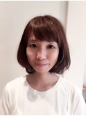 ふんわりボブ
