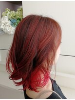 ワークスヘアー(WORKS HAIR) 紅色ガール