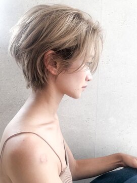 レニーバイエース(LANY by ACE) 【LANY 横浜】 ハンサムショート×プラチナベージュ