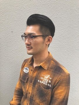 レボルトヘアー(R EVOLUT hair) 《Kim》ビジカジ　オールバックツーブロ