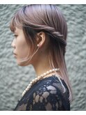 タイトロープハーフアップ