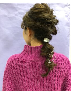 グリッター(Gritter) 編み下ろしアレンジ