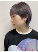ショートウルフ／ラベンダーパープル