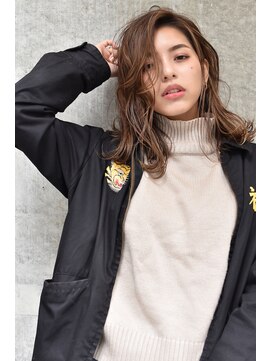 メーヴェ(Mowen) mowenイルミナx外ハネボブxアッシュブラウンxネオウルフ