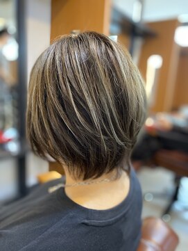 リドル ヘアー 駒生店(Riddle HAIR) ショートボブ