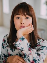 美容室ソラ 小岩店(sora)&nbsp;切りっぱなしナチュラルロングスタイル☆【小岩】