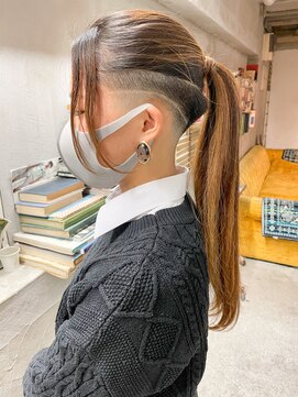 Roijir 表参道 山岸 スキンフェード女子 ツーブロック ロング L ロイジー Roijir のヘアカタログ ホットペッパービューティー