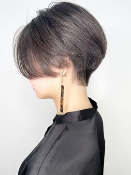 ラウンジ モリオ イケブクロ(Lounge MORIO Ikebukuro) 【morio池袋】大人刈り上げ前下がりハンサムショート