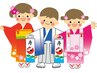 七五三　【３歳・被布】ヘアセット+お着付け＋メイク6980円  8/1～予約可