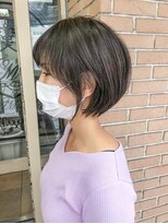 サロンドミルク 新百合ヶ丘店(salon de MiLK) ナチュラルストレートの大人可愛いショート