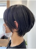 美シルエットショートボブ