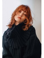 イーストハムアネーロ(EAST HAM anello)&nbsp;ソフトウルフ　×  オレンジカラー