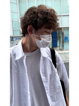 オーガニック アトリエ 大宮(organic+atelier) 20代30代男性人気!2way無造作波巻きツイストプードルパーマ