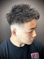 ヒロギンザ 新橋銀座口店(HIRO GINZA)&nbsp;ツイストパーマ×スキンフェード