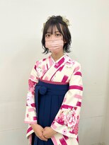 セダクション 道後樋又店(Seduction)&nbsp;袴×卒業式ヘア