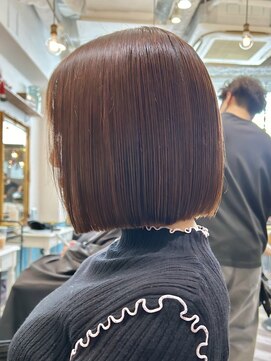 ロンドアベニール 北千住(Lond avenir) 切りっぱなしボブ☆美髪ボブ/美髪矯正[北千住]