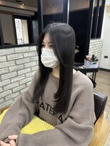 アンフィサンクミル 銀座(AnFye cinq mille)&nbsp;髪質改善縮毛矯正×フェイスレイヤー