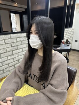 アンフィサンクミル 銀座(AnFye cinq mille) 髪質改善縮毛矯正×フェイスレイヤー