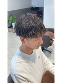 再現性◎メンズ波巻きツイストスパイラルパーマ