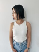 フェイヴィーズ(FavyS)&nbsp;綺麗なラインのパツっとボブ