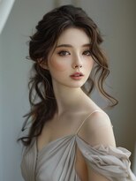 アルトリスト(Altruist Aging×HAIR&SPA)&nbsp;★ダークアッシュ大人ガーリーボブ着物ミディアムレイヤーカット