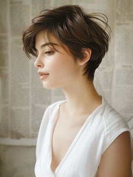 アルトリスト(Altruist Aging×HAIR&SPA) ★暗めカラーグランマッシュフェイスフレーミングデザインカラー