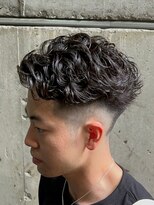 アンシェル(an-ciel)&nbsp;刈り上げスパイラルパーマ