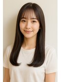 柔つやストレート