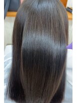 セルフ 弥刀店&nbsp;全体染め 全髪カラー