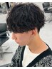 【平日限定】メンズカット＋パーマ＋トリートメント→￥16500