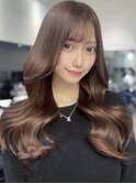シールエクステで韓国ヘア　ワンホン　表参道