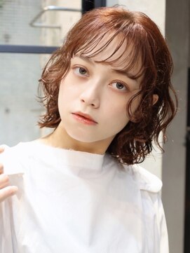 ルーツ(ROOTS) ボブベースのゆるふわパーマ