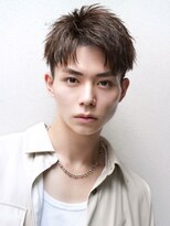 ゼロ 渋谷(XeRo)&nbsp;爽やかツーブロック刈り上げ【アップバングショート】