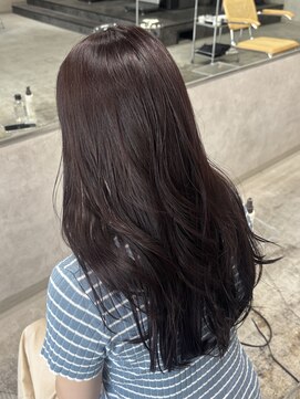 ネアー 新潟(NEER) アプリコットオレンジ/くびれヘア/ウェーブショート［新潟］