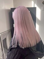 ペレ 梅田(PELE)&nbsp;くびれヘア／アプリコットオレンジ/夏のヘアアレンジ/梅田