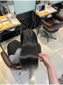 サラツヤ縮毛矯正×似合わせカット