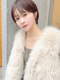 アイドットプラスフェリシア 表参道(i.+FERiCIA.) 20代/30代/ニュアンスカラー/小顔/前髪カット/ショート/表参道