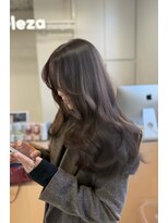 ベレーザシェルト(Beleza scelto) 16662黒髪ココアグレージュチョコレートブラウンハッシュカット