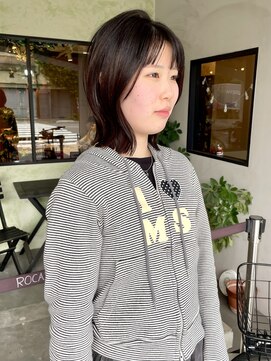 ロカリタ キョウト 千本丸太町店(ROCAReTA kyoto) くびれボブ