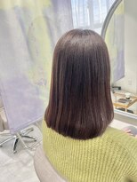 インスヘアー 梅田(INCE HAIR)&nbsp;ブラウンカラー×ミディアム