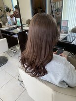 ウィーブリスタ(Weve Rista) イメチェン/ピンクベージュ/アンブレラカラー/前髪/富里
