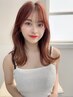 【前髪で印象が変わる♪】前髪縮毛矯正+前髪カット+シャンプーブロー¥6500