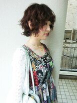 ノラ シブヤ(NORA)&nbsp;★ミニボブボブウルフボブレイヤーハッシュボブウルフボブ