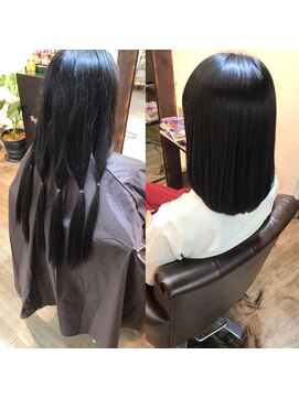 アティック(attic) 肩くらいの長さ