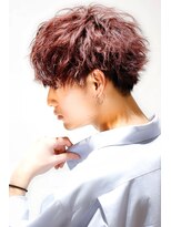 リップスヘアー 銀座(LIPPS hair)&nbsp;前下がり風シルエット無造作マッシュ
