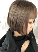 【MIRAC町田店河原崎】透明感ベージュカラー