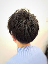 カルム 西日暮里(Calme) ナチュラル束感マッシュ<理容室>[日暮里/メンズ/床屋] 