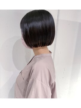 シェリム 栄(CHERIM) ミニボブ#ステップボーンカット#ぱっつん前髪 栄美容院20代30代