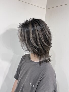 ドライブ(drive) バレイヤージュ グレーカラー グレージュカラー レイヤーカット